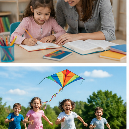 Activitate creativă după vizita la muzeu la Academia Viitorilor Exploratori